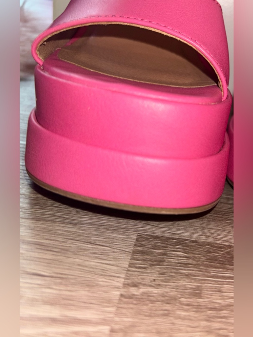 Hot Pink Platform Heels - Picture 6 of 7